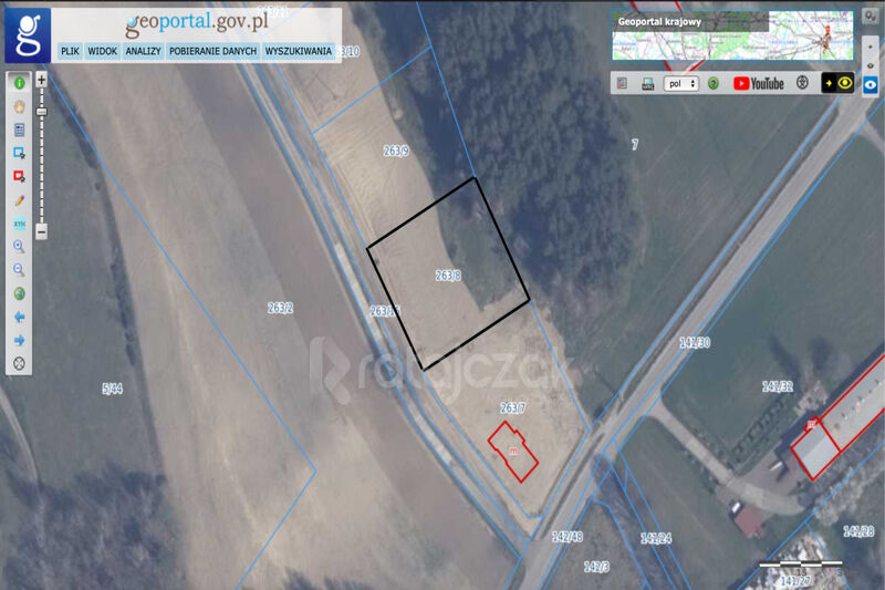 Działka budowlana pod lasem | z MPZP | 1 911 m2 - Zbychowo