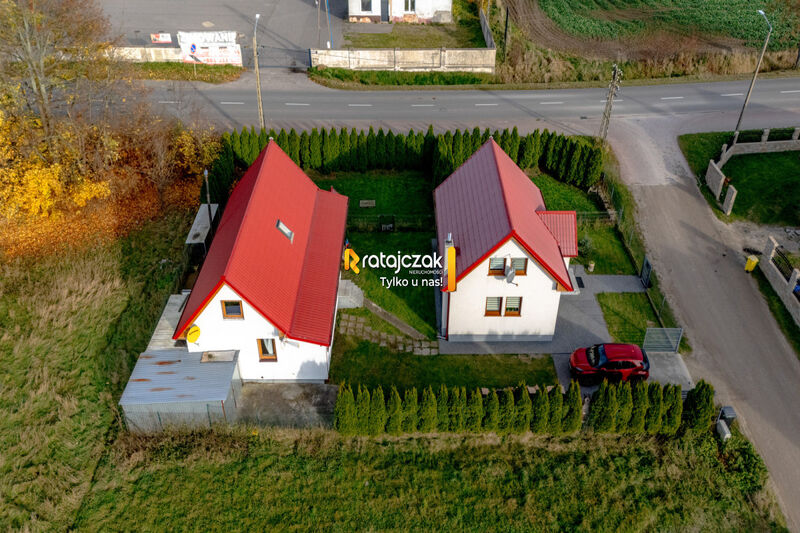 2 domy | działka 725 m2 | 6 km od plaży - Łebcz