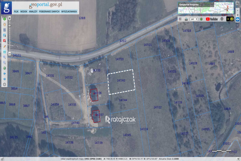 Działka 1099 m² pod wymarzony dom | Domatówko - Domatówko
