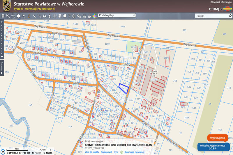935 m2 z Warunkami Zabudowy | Bożepole Małe - Bożepole Małe