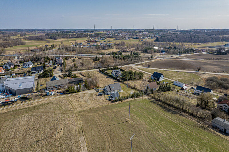 Działka budowlana- Lniska   WZ na 3 budynki - Lniska