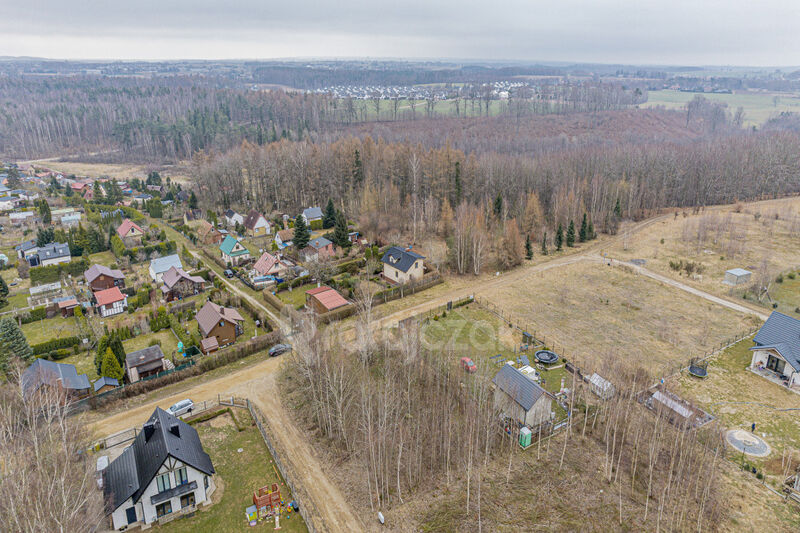 Uzbrojona działka budowlana przy lesie - Warzenko - Warzenko