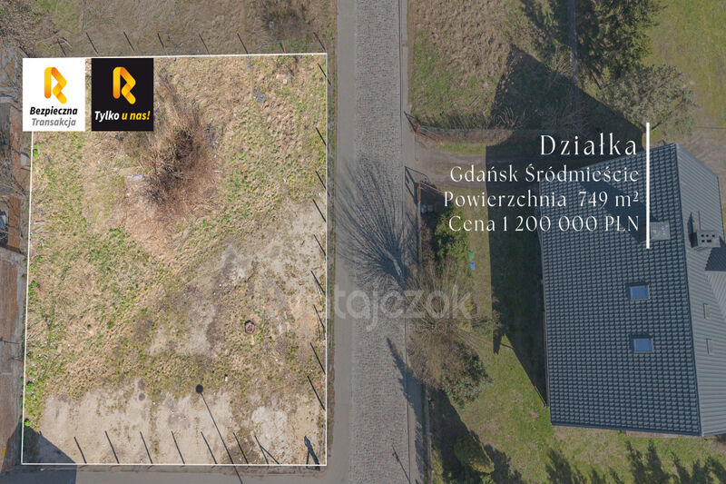 Działka inwestycyjna Gdańsk Śródmieście-pozwolenie - Gdańsk