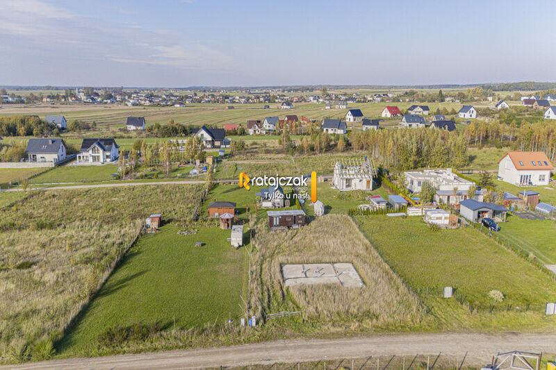 Słoneczna działka 1000 m² w Łebczu - Łebcz