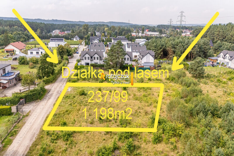 2 DZIAŁKI BUDOWLANE | UZBROJONE | ORLE | POD LASEM - Orle