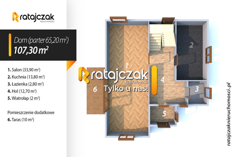 DOM WOLNOSTOJĄCY 2004r | REDA | GARAŻ | POD KLUCZ - Reda