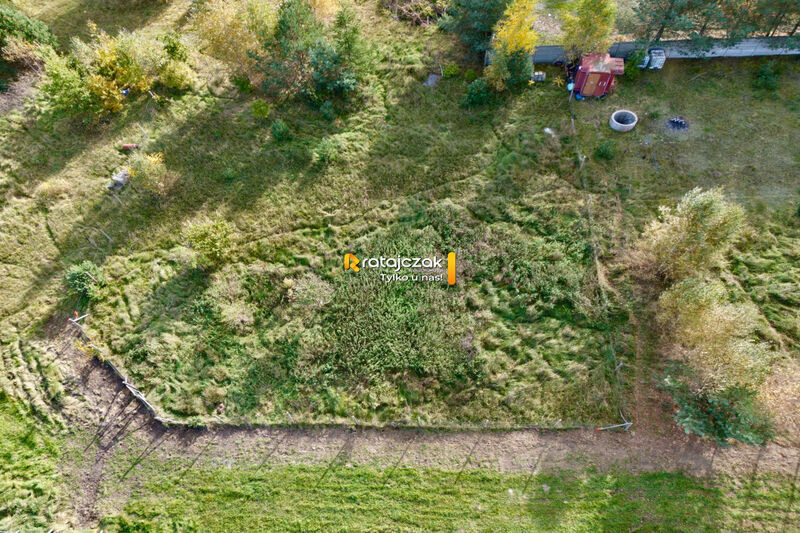 Urokliwa działka budowlana 1001 m² w Warznie - Warzno