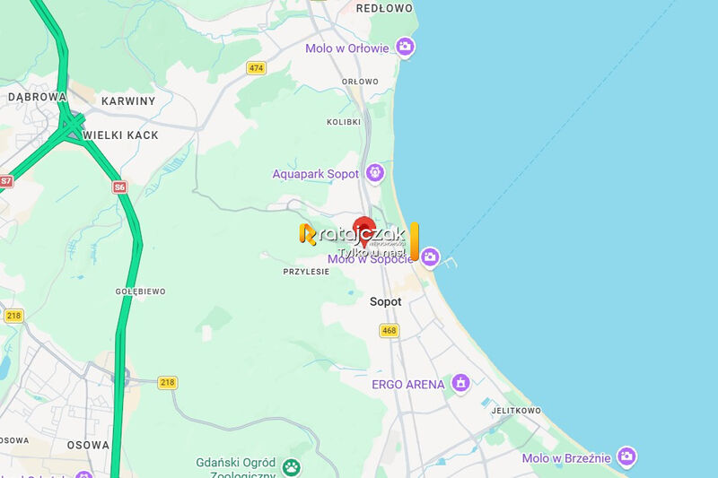 Sopot | 2 pokoje | Parking za bramą | Blisko lasu - Sopot