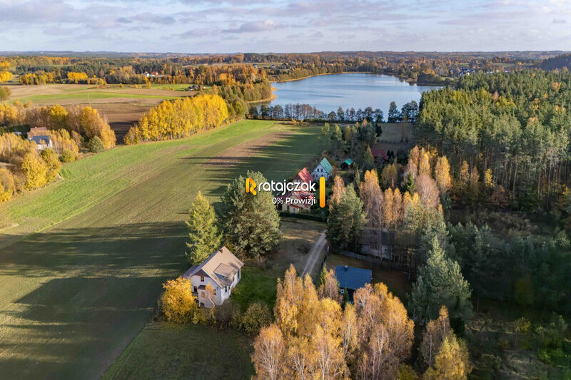 Dom całoroczny na Kaszubach | Widok na jezioro  blisko lasu | Strzepcz - Strzepcz