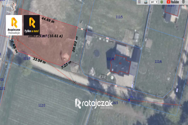 Mieszkanie na sprzedaż w Trzcińsk, Alfonsa Heldt   - 1057.00 m2