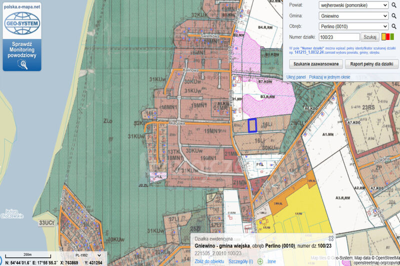Działka letniskowa nad jeziorem - Perlino