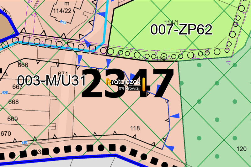 Działka inwestycyjna 1900 m² | Mpzp M/U31 - Gdańsk