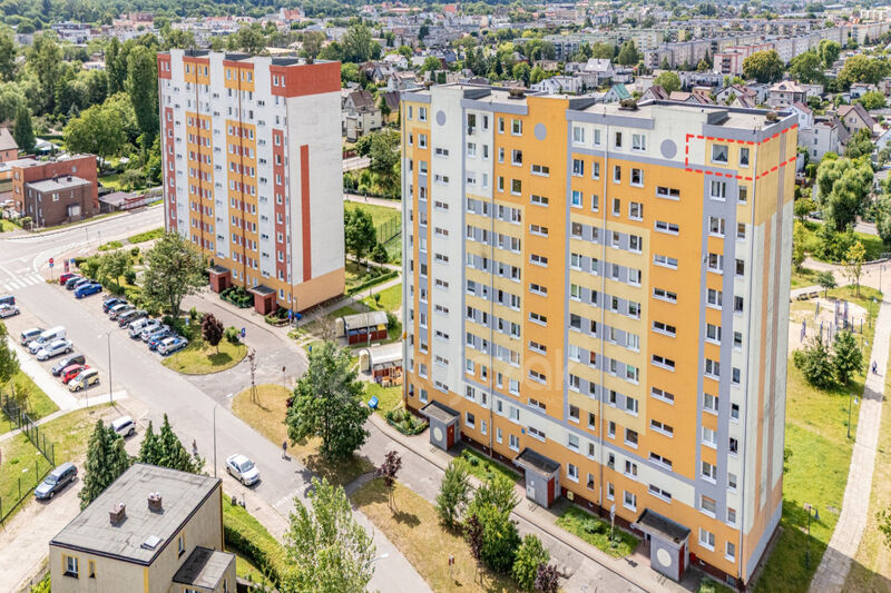 3 pokoje | 62 88 m2 | 11 piętro | dwa balkony - Wejherowo