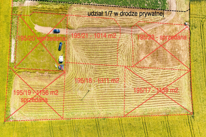 Działki z odrębnymi Warunkami Zabudowy | Robakowo - Robakowo