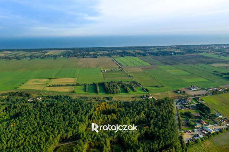 Działka budowlana nad morzem  1248 m2  z mediami - Karwieńskie Błoto Pierwsze