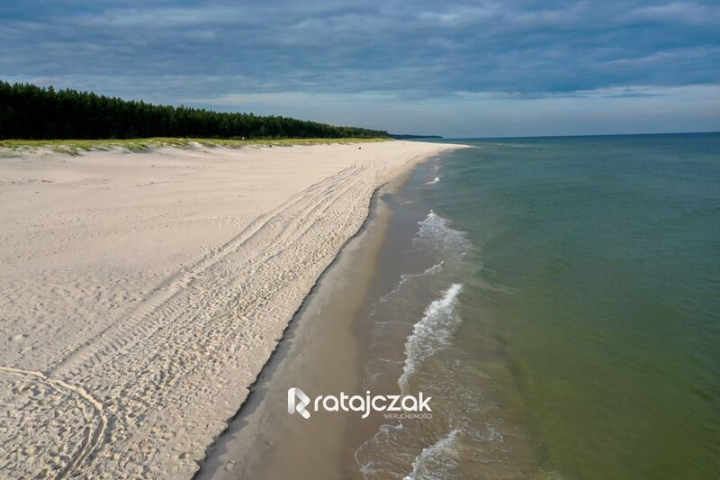 Działka budowlana nad morzem  1248 m2  z mediami - Karwieńskie Błoto Pierwsze
