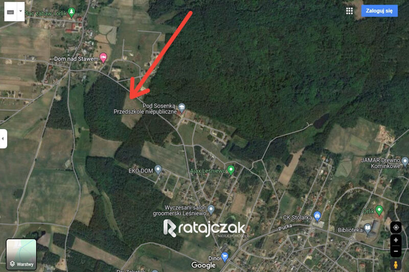 Domatowo| Działka budowlana z WZ |LAS| Morze - Domatowo