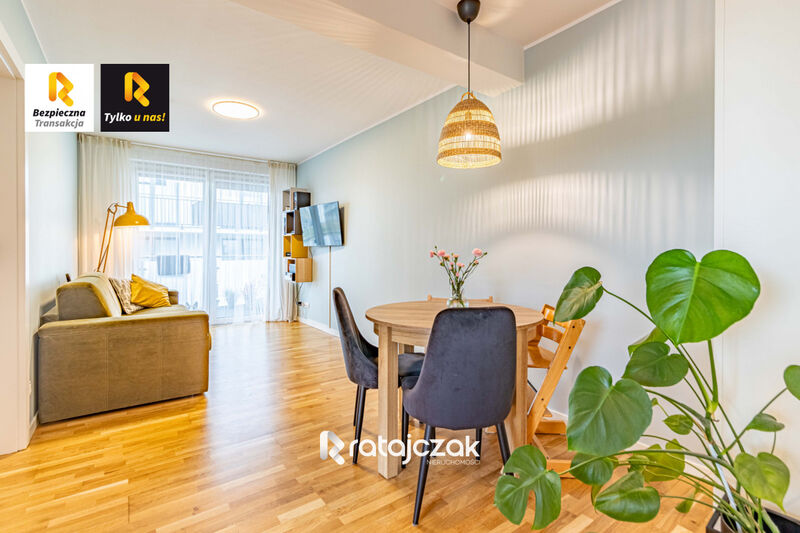 Słoneczna| 2 POK z garderobą|1 Piętro|M. postojowe - Bolszewo