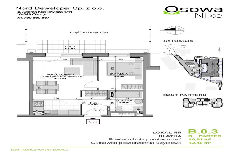 Zamieszkaj komfortowo B.0.3 - Gdańsk