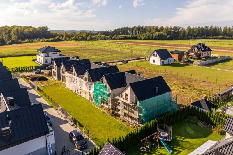 Bliźniak w Kębłowie  pompa ciepła  fotowoltaika B1 - Kębłowo