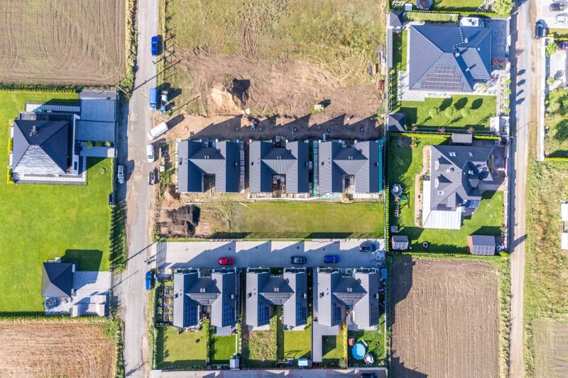 Bliźniak w Kębłowie  pompa ciepła  fotowoltaika C1 - Kębłowo